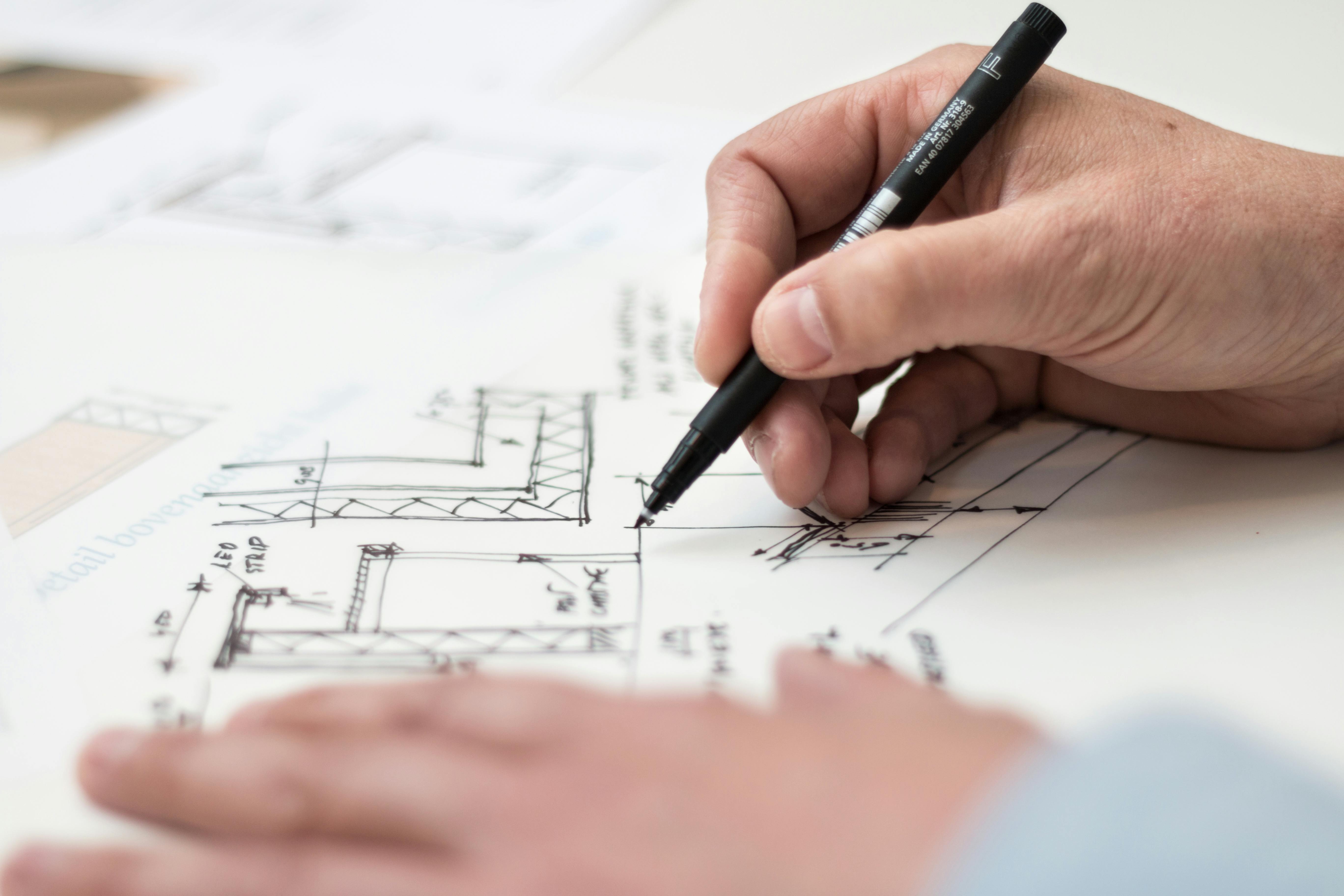 Plans et relevés pour état des lieux architectural